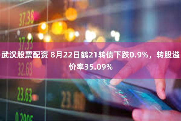 武汉股票配资 8月22日鹤21转债下跌0.9%，转股溢价率35.09%